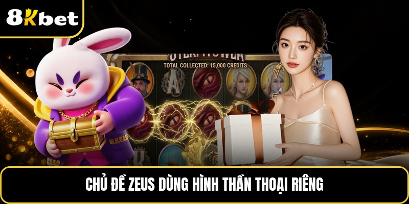 Chủ đề Zeus dùng hình thần thoại riêng